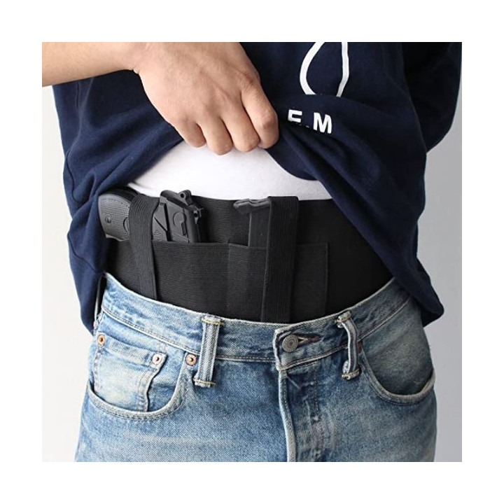 Ceinture port arme discret Ambidextre ATEQ - Confort et discrétion