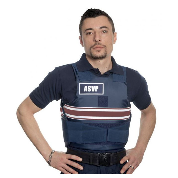 Gilet pare-balles IIIA + housse ASVP homme