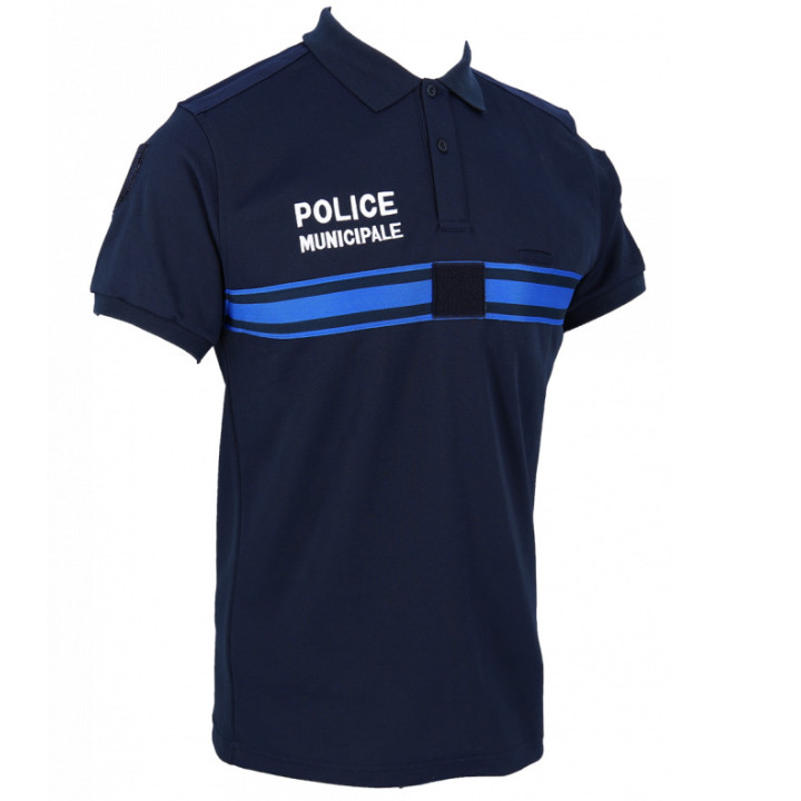 Polo PM col bouton manches courtes double face : Confort