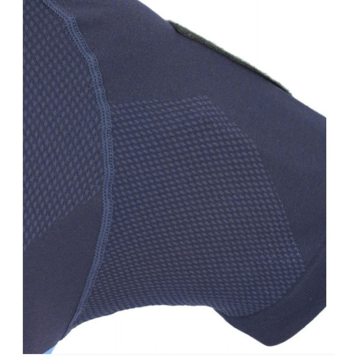 Tee-shirt ASVP AIRFLOW MC bandes bordeaux | Confort et élégance