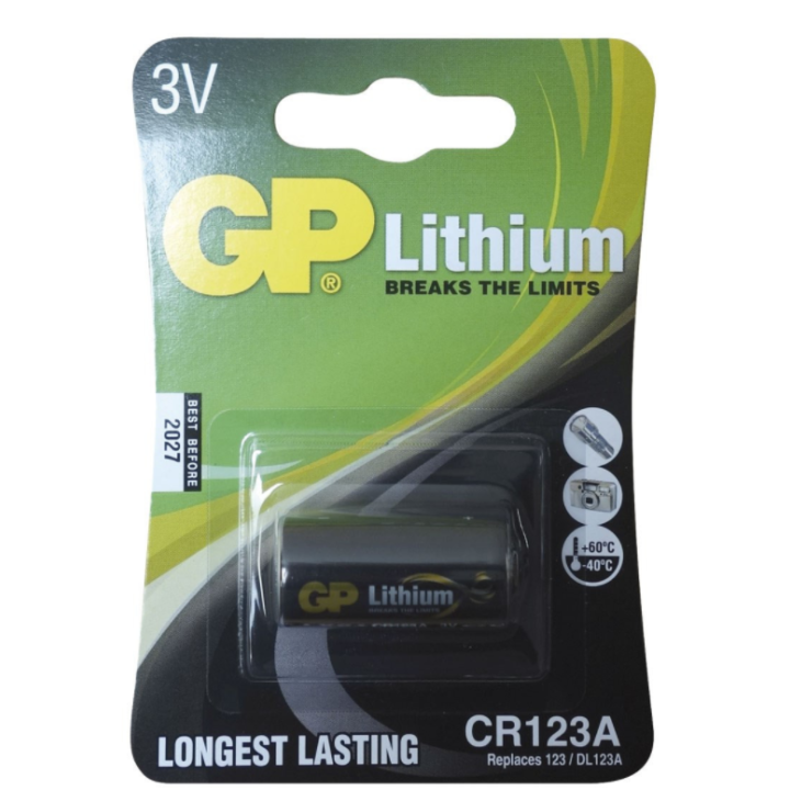 PILES LITHIUM CR123.A