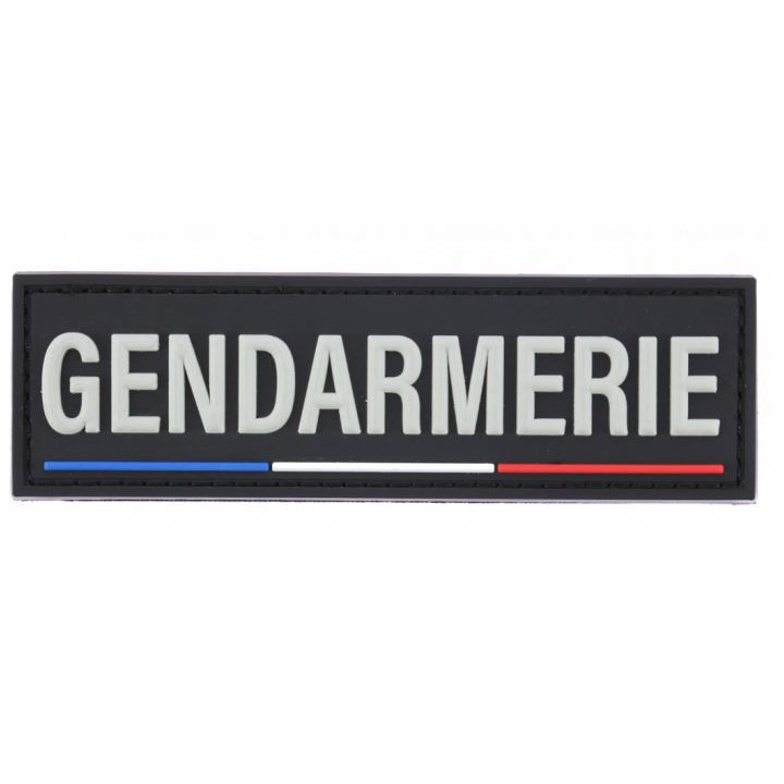 Bandeau AVANT Gendarmerie YAKEDA PVC 3D : qualité et résistance