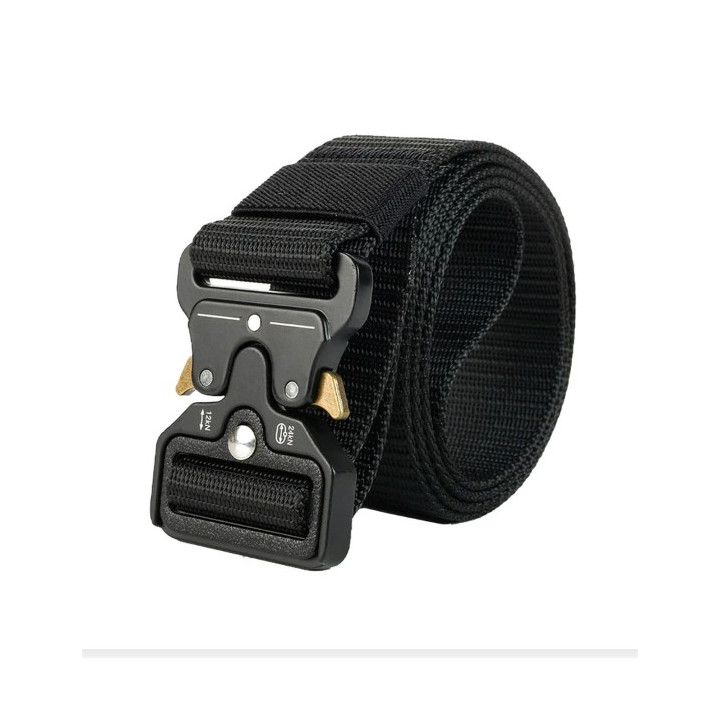 CEINTURE boucle type COBRA noire