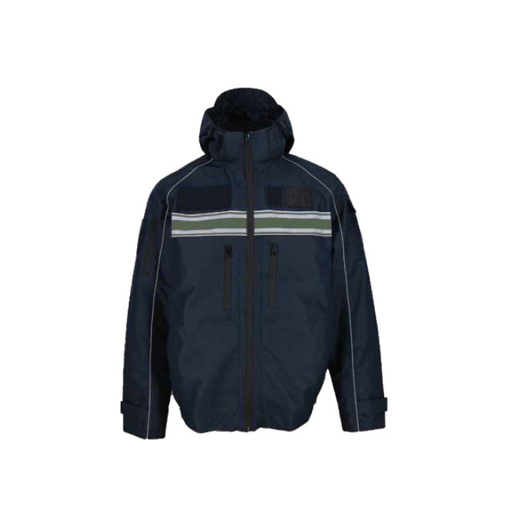 Blouson tout temps bandes vertes FUSION - La protection idéale