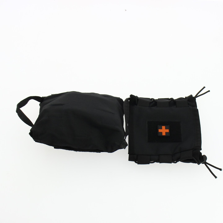 Trousse IFAK/KIT de premiers soins pour blessures par arme ambidextre