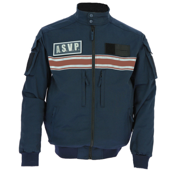 Blouson Uni ETE ASVP Bande Bordeaux