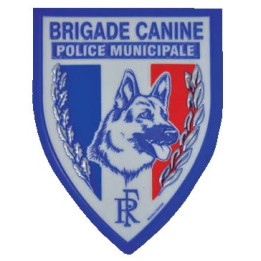 Ecusson Brigade Canine - Identification distinctive pour les membres de la brigade canine