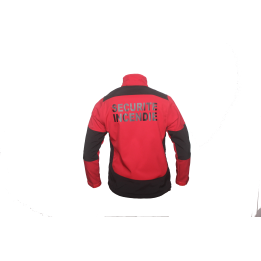 Blouson Softshell bicolore sécurité incendie : confort et protection