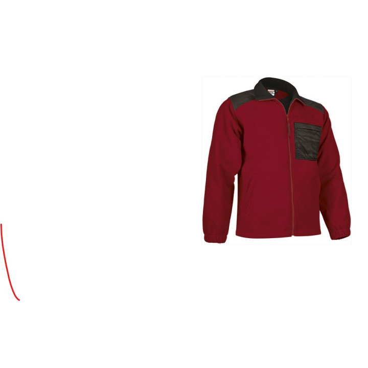 Blouson Softshell bicolore sécurité incendie : confort et protection