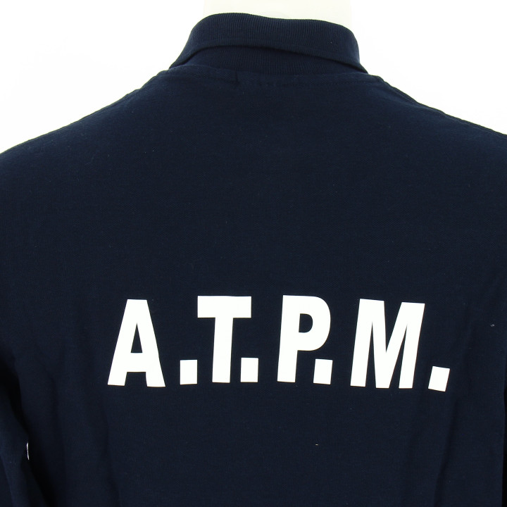 polo double face ATPM avec ou sans bandes manches courtes