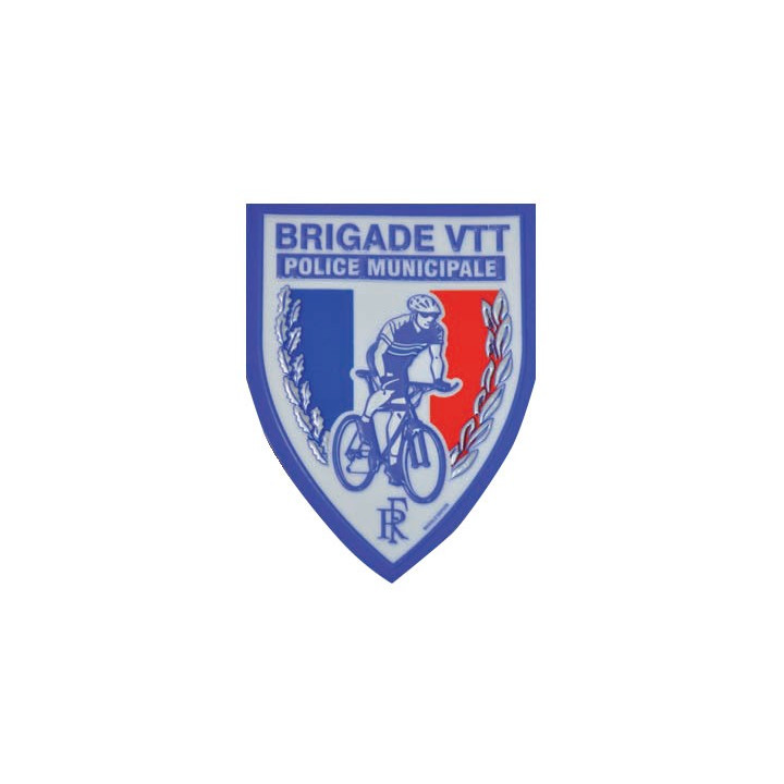 Ecusson Brigade VTT - Identification distinctive pour les agents de la brigade VTT