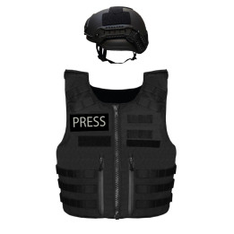 LOCATION PACK gilet pare balles PRESS théatre de guerres