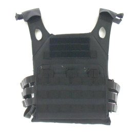 Porte plaque noir - protection et sécurité