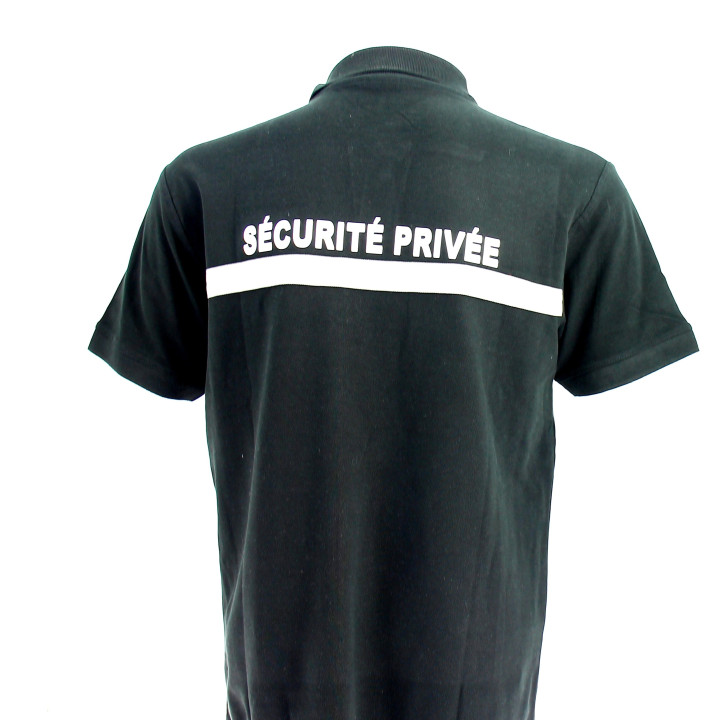 écurité manches courtes bande grise | Ateq uniformes