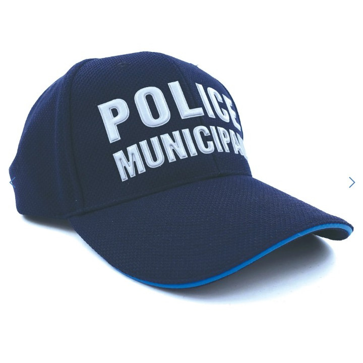 CASQUETTE ETE POLICE MUNICIPALE MARINE MESH