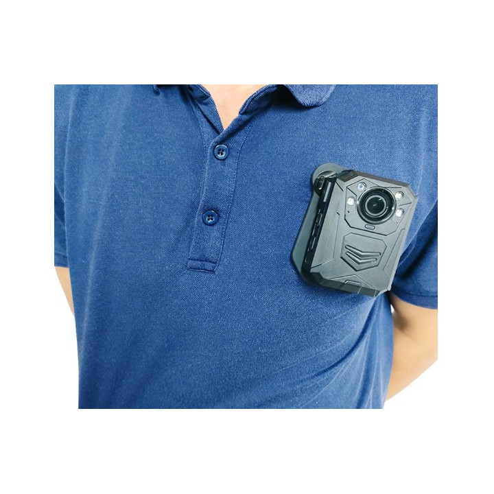 Caméra piéton grand angle conforme au décret - sécurité et conformité