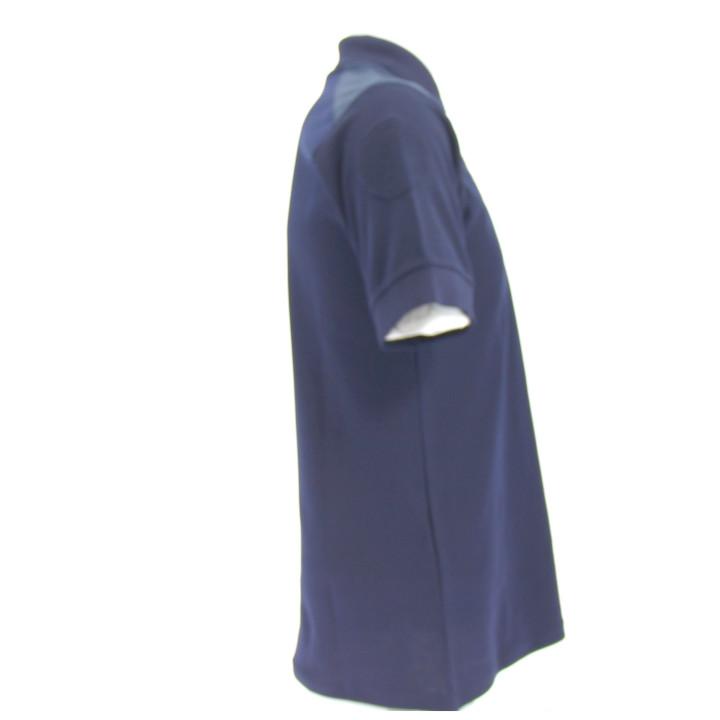Polo Coolmax uni marine avec marquage personnalisé | Ateq uniformes