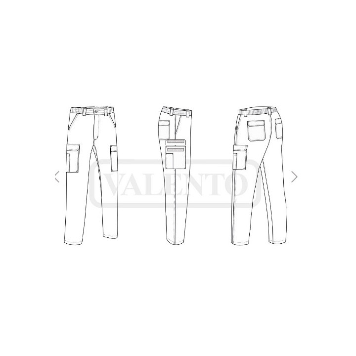 Pantalon Intervention Noir Mat 1 ER PRIX