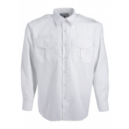 chemise blanches deux velcros pour homme
