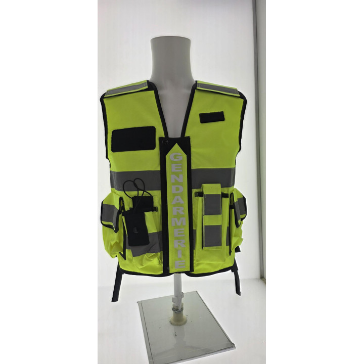 Gilet haute visibilité marquage au choix