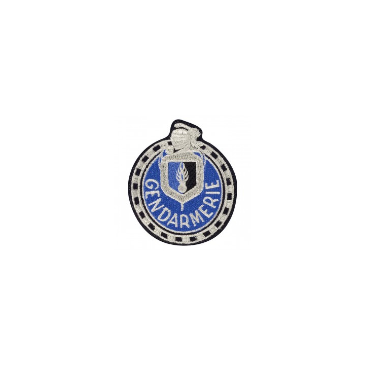 Ecusson brodé motard Gendarmerie : fierté et professionnalisme