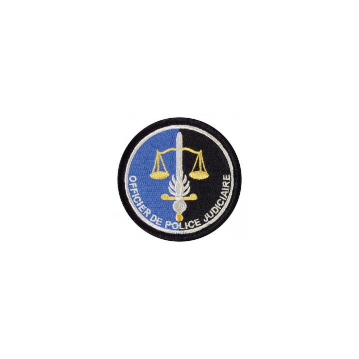 Ecu brodé OPJ gendarmerie
