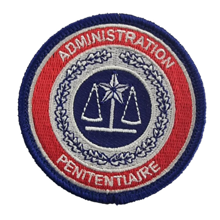 Ecusson broder Administration Pénitentiaire