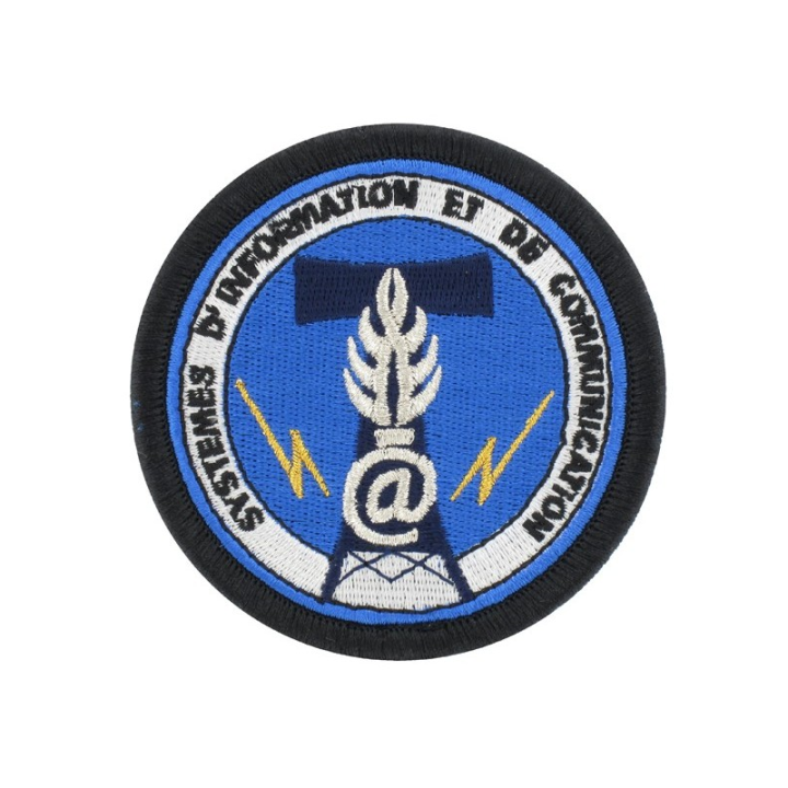 Ecusson brodé Systeme d'Information et Communications de la Gendarmerie