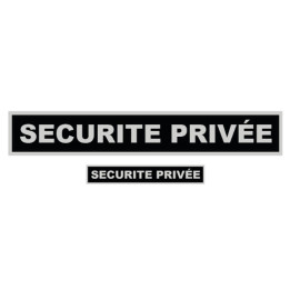 Jeu de 2  BANDEAUX SECURITE PRIVEE
