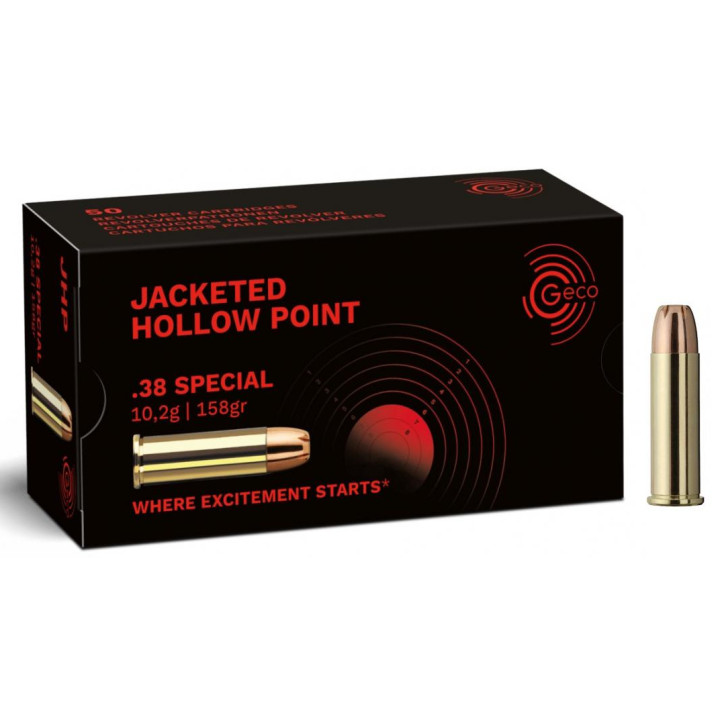 munition 38 SPECIAL JHP Hollow Point