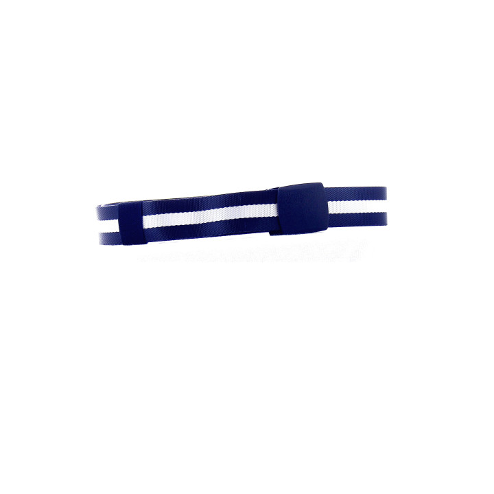 Ceinture Toile Bleu Marine 25 mm Réglable | Style et confort
