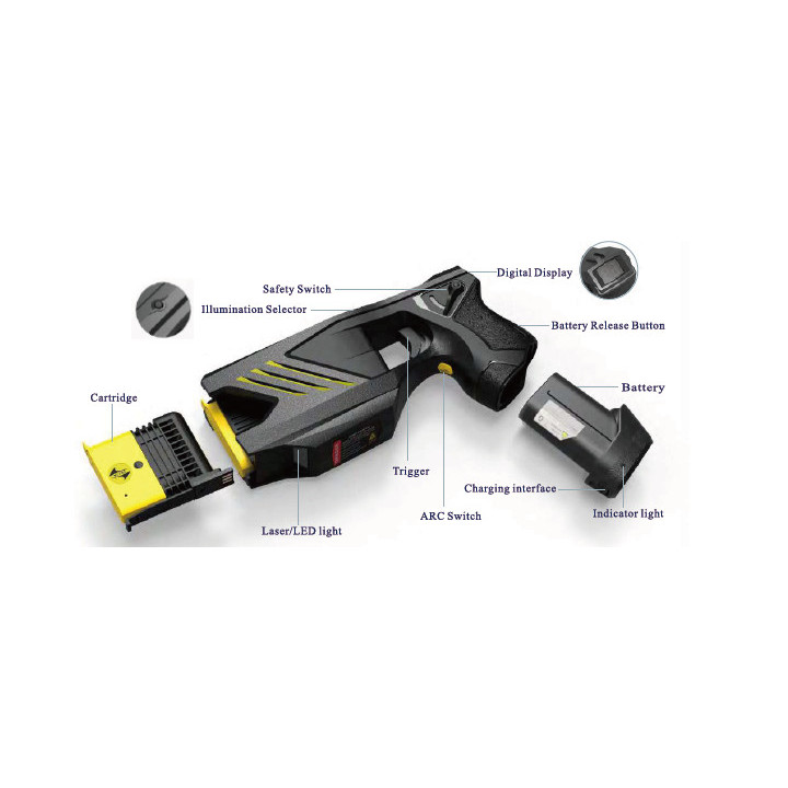 Pistolet ImpulsionElectrique , TASER