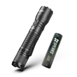 Lampe tactique de police 1200 lumens rechargeable :  Puissante