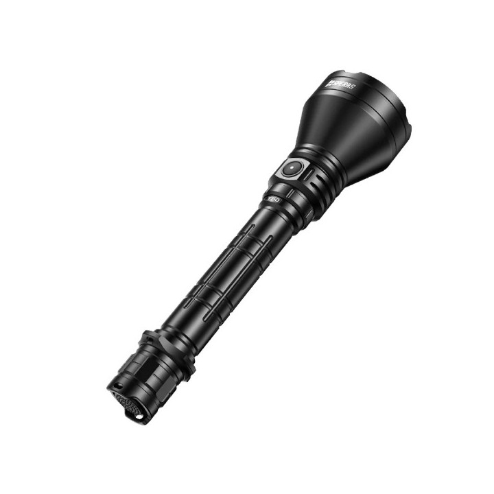 Lampe tactique de police 1200 lumens rechargeable :  Puissante