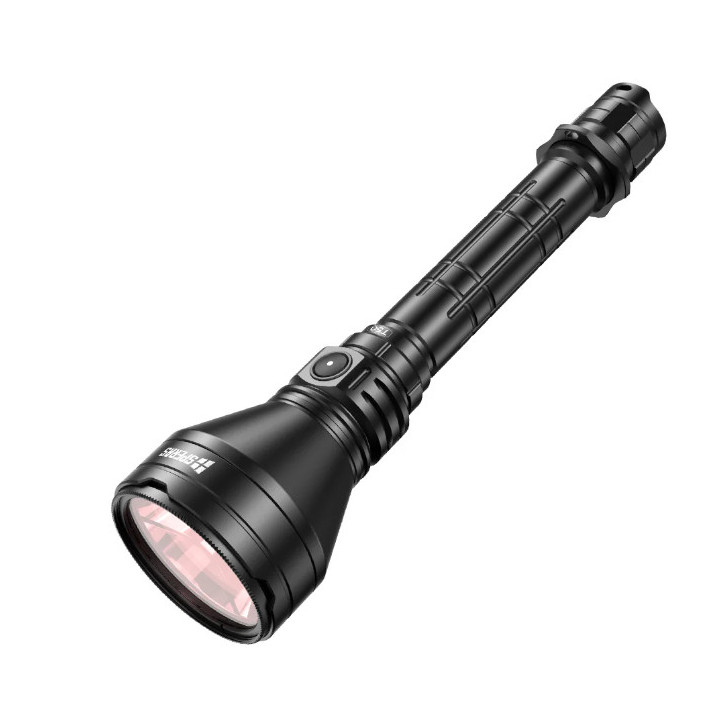 Lampe tactique de police 1200 lumens rechargeable :  Puissante