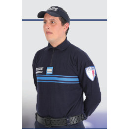Chemise F1 polaire Police Municipale : confort et chaleur garantis