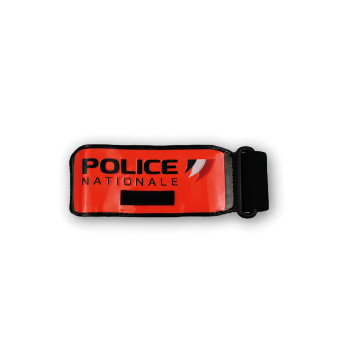 Ce brassard de police nationale avec emplacement RIO