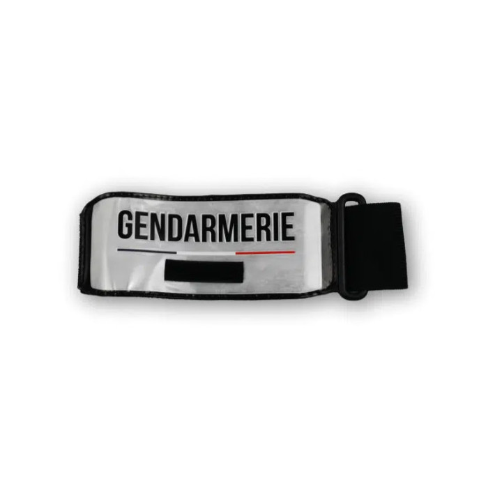 Ce brassard de police nationale avec emplacement RIO