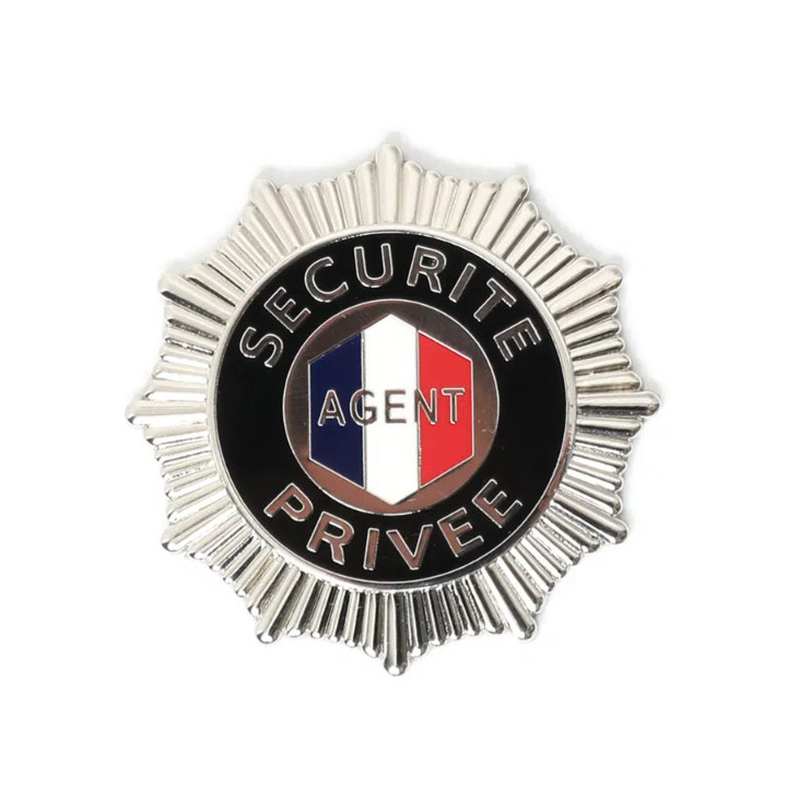 Médaille : "SECURITE PRIVEE" porte-cartes.