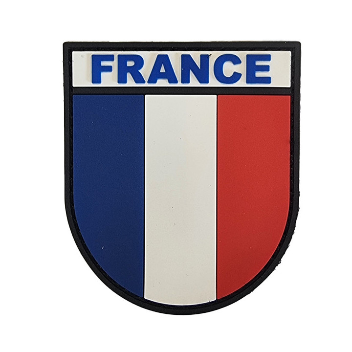 Ecusson FRANCE PVC 3 D