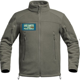 Blouson Softshell kaki confotrme au décret 2023