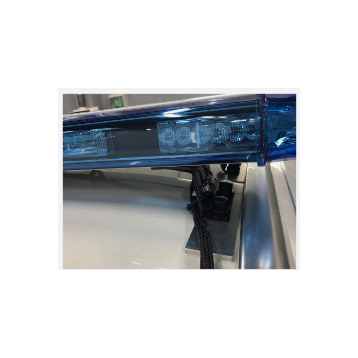 Rampe 8 Gyro LED Nouvelle Génération + Sirène + Public Adresse