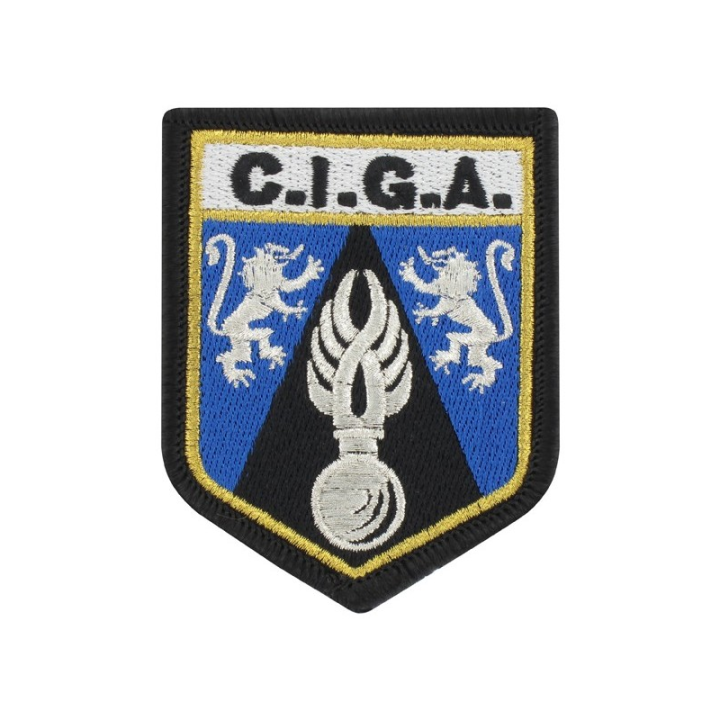 Ecusson brodé Centres d'instuction des gendarmes auxiliaires