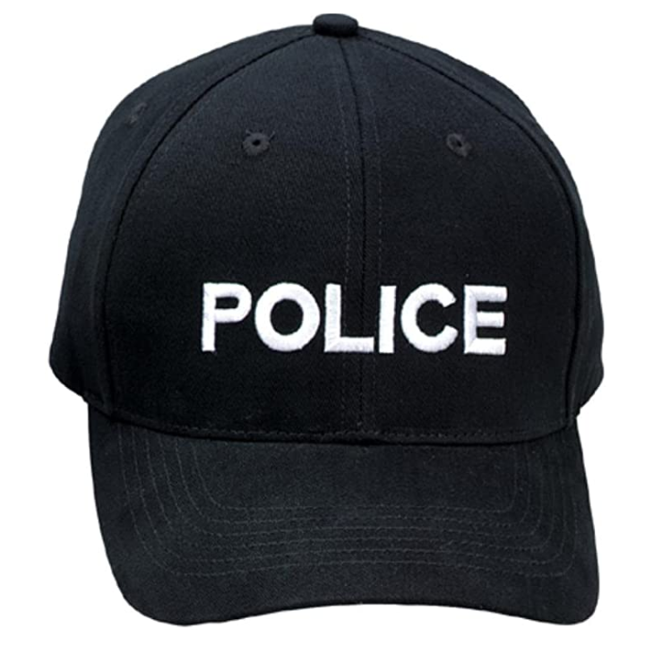 CASQUETTE POLICE BRODÉE AMZ