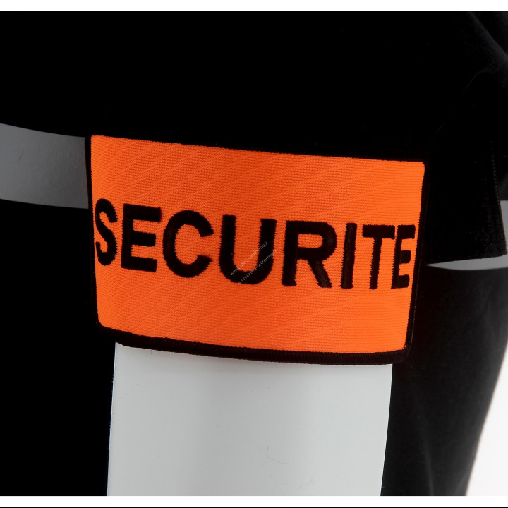 Brassard de sécurité : identification et protection. Réglable