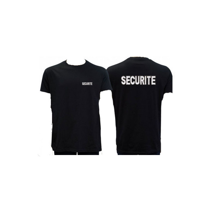 T- Shirt Sécurité Noir