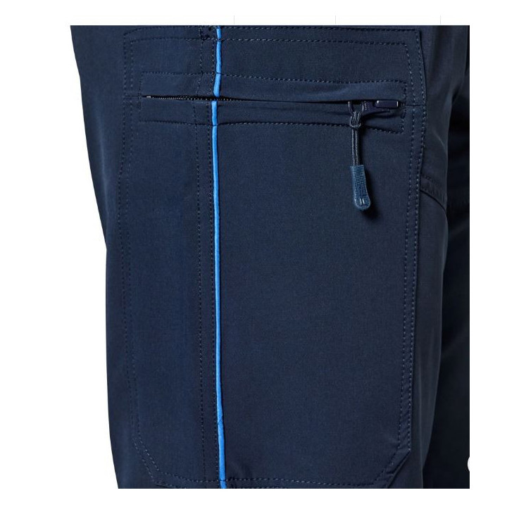 PANTALON INTERVENTION LEGER MAT BLEU FITTE POLICE MUNICIPALE