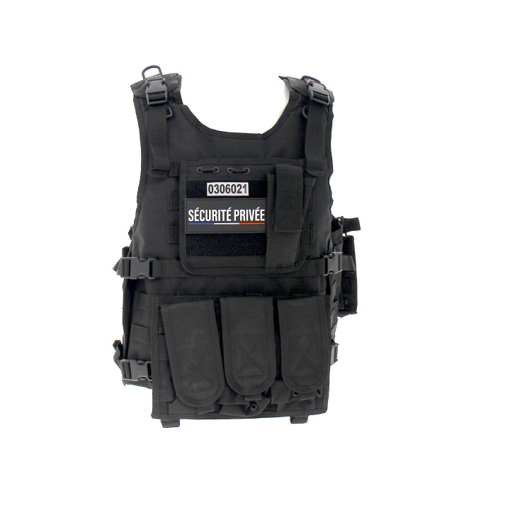 Gilet Pare Balles NIJ III A SECURITE PRIVEE COMPLET