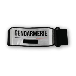 Brassard Gendarmerie Accessoire de sécurité pour les forces de l'ordre