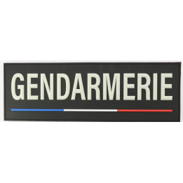 Bandeau gendarmerie yakeda dos 22 x 7 cm